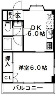 メゾンヴェールの間取り画像