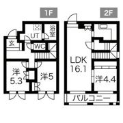 アルファレジデンス琴似の間取り画像