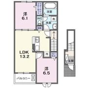 ライズの間取り画像