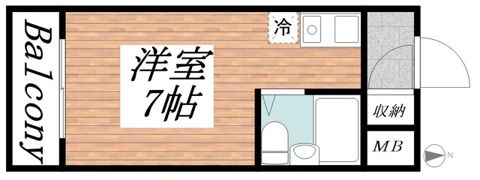 リッチライフ伊川谷Ⅰの間取り画像