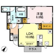 エルドラード Bの間取り画像