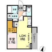 コラージュくりたの間取り画像
