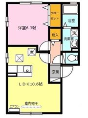 リビングタウン新大宮 D棟の間取り画像