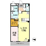 シャンテ・シャルの間取り画像