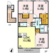 シャルマン・エストの間取り画像