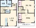 あじさいの間取り画像