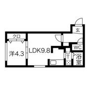 kopen court月寒の間取り画像