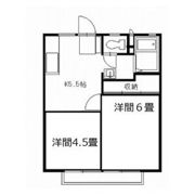 郷間ハイツの間取り画像