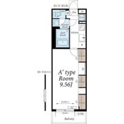 アストリア太子堂の間取り画像