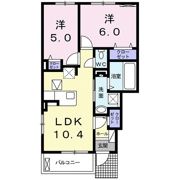クレッシェンド ビータの間取り画像