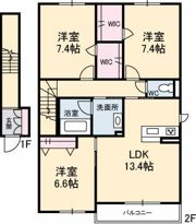 フェリシードの間取り画像