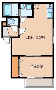ma cherie R箱崎Ⅱの間取り画像