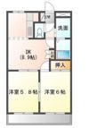 エスポワール竹鼻の間取り画像