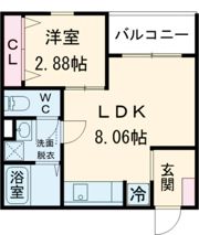 F+style 藤井寺・岡1号館の間取り画像