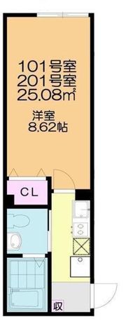 グランパーク鎌ヶ谷の間取り画像