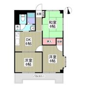 サンハイツナガツカの間取り画像