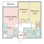 LiveCasa白石の間取り画像