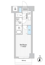 Mo・ai川崎西口の間取り画像