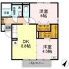 ボナールシャンブルⅡの間取り画像