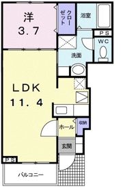 リヴァグレイスの間取り画像