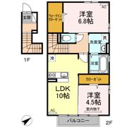 メゾン ソレイユの間取り画像