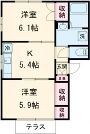 メゾン昴の間取り画像