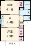 メゾン昴の間取り画像
