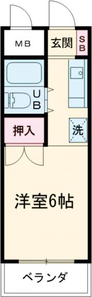 サンライフ伊川谷の間取り画像