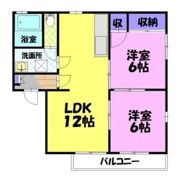 コーポセレナBの間取り画像