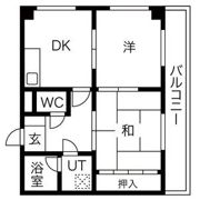 シャトー参番館の間取り画像