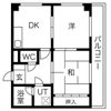 シャトー参番館の間取り画像