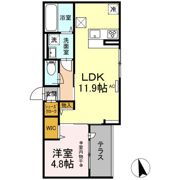 ブリックス北仙台の間取り画像