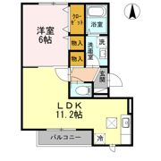 メゾン芙蓉の間取り画像