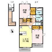 セジュール下瀬谷 A棟の間取り画像