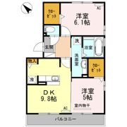 ヴェルドミールの間取り画像