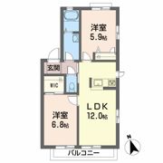 プランドール凛 A棟の間取り画像