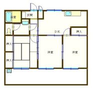 第2宗コーポBの間取り画像