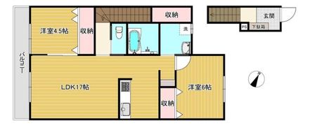 ラフォート・Kの間取り画像