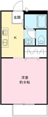 ハイツフローラの間取り画像
