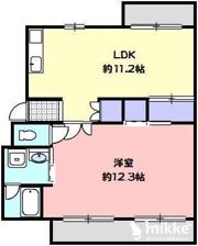 吉原マンションの間取り画像