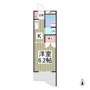 パールハイツ東八幡の間取り画像