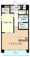 レクラン栄生の間取り画像