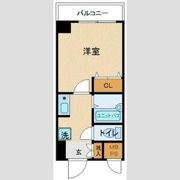 スカイコート蒲田駅前の間取り画像