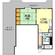 ライオンズマンション上町 1105の間取り画像