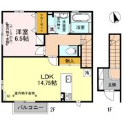 Liebe(リーベ)の間取り画像