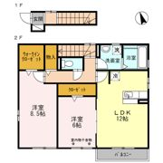 コンソラーレ カーサ Cの間取り画像