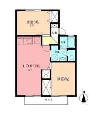 エスプリ'92の間取り画像