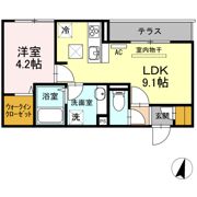 ヴィルヌーヴ ドゥの間取り画像