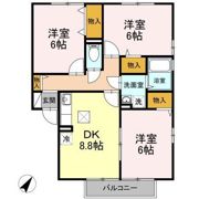 サニーコート B棟の間取り画像