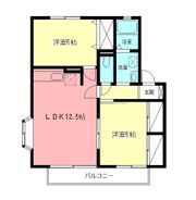 ボナールハウスⅠの間取り画像